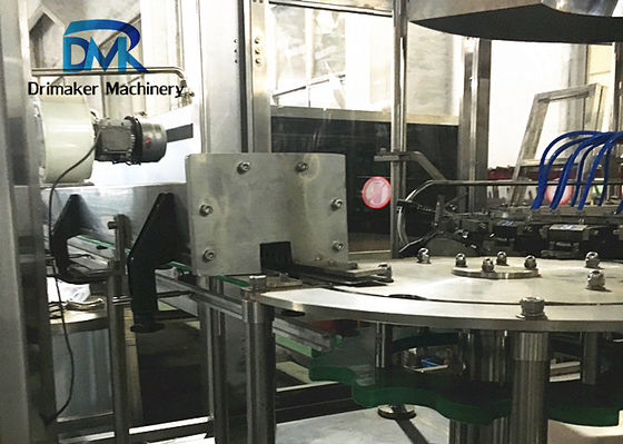 স্ক্রু ক্যাপিং বেভারেজ সোডা বোতলজাত যন্ত্র 2000 - 3000 বোতল/ঘণ্টা